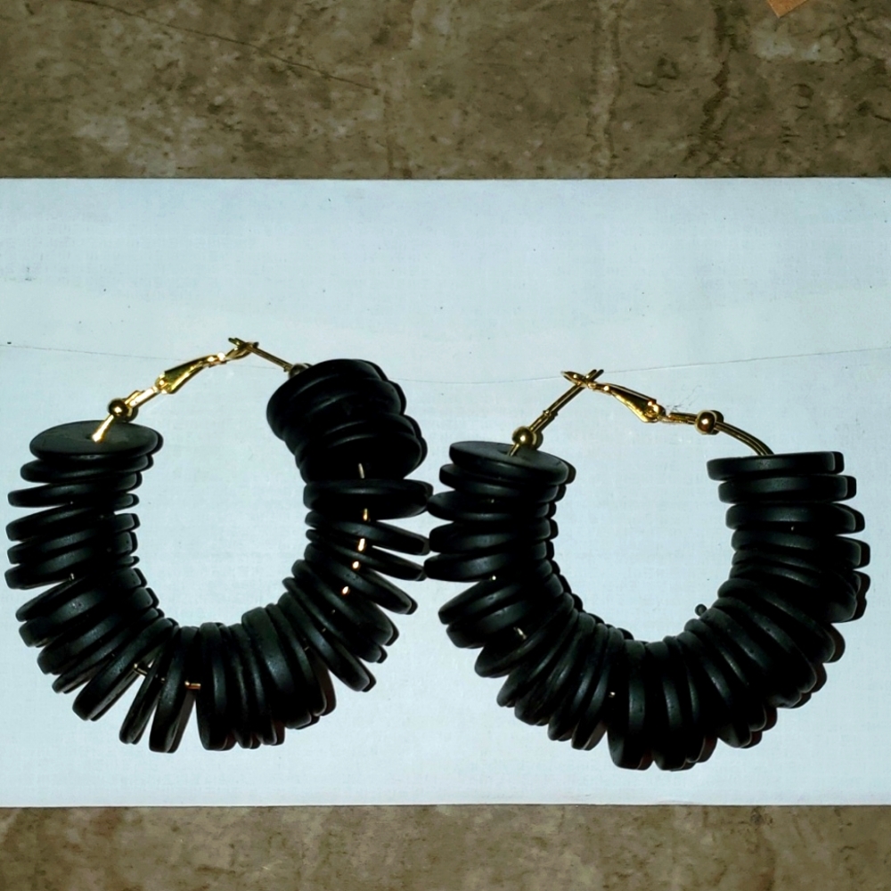 Hoop earrings